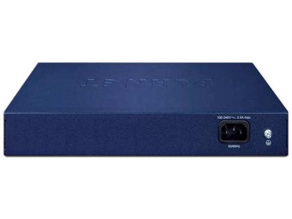 Switch Planet Technology GS-4210-8P2S de 8 Puertos Gigabit (10/100/1000Mbps), 2 Puertos SFP, Modo Extendido Hasta 250 m, Color Azul.