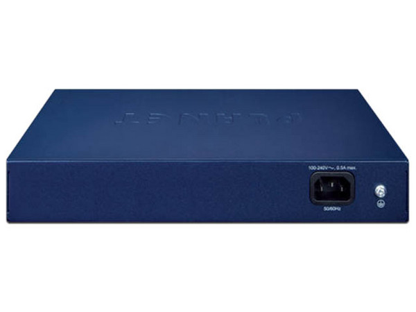 Switch Planet Technology GS-4210-8T2S de 8 Puertos Gigabit (10/100/1000Mbps), 2 Puertos SFP, 1 Puerto Serie RS-232, Color Azul.