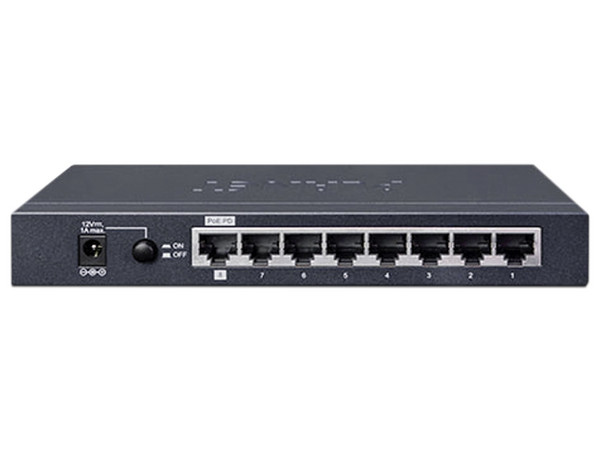 Switch Planet GSD-1002M de 8 Puertos RJ45 10/100/1000 Mbps y 2 SFP, Administrable.