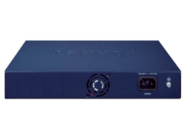 Switch No Administrable Planet Technology GSD1222VHP de 8 puertos 10/100/1000 Mbps y 2 puertos SFP Mini-GBIC, PoE. Color Azul
