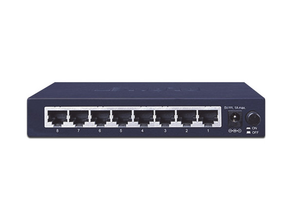 Switch Gigabit Planet GSD-803 No administrable de 8 Puertos, 10/100/1000 Mbps.