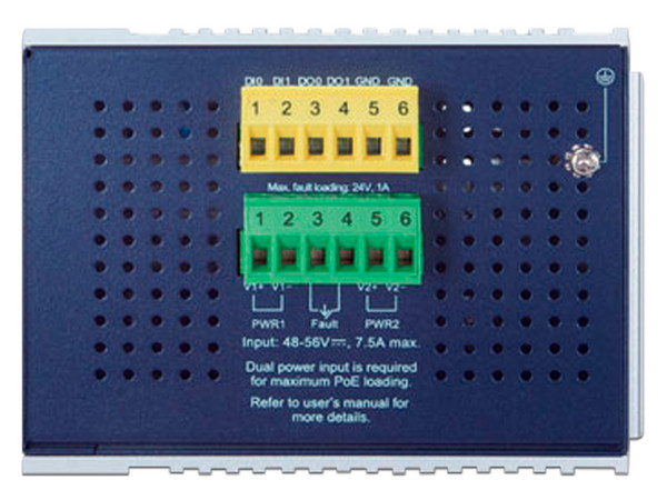 Switch Industrial Administrable Planet Technology, 16 puertos 10/100/1000 PoE, 2 Puertos 10/100/1000 T y 2 puertos 100/1000 X SFP.