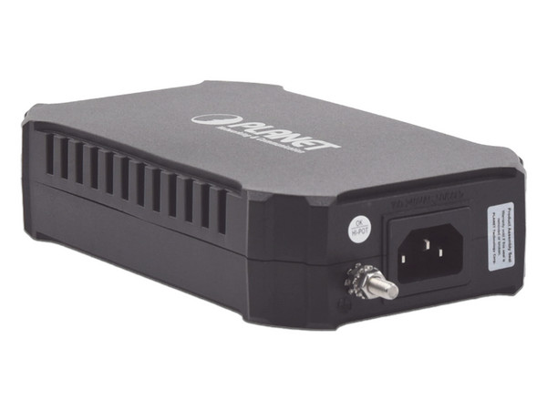 Inyector de corriente Planet POE-175-95 de 1 puerto Ethernet, 95W, con fuente interna, PoE.