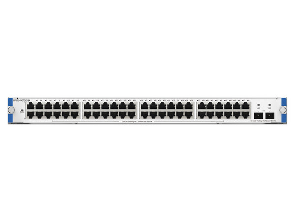 Tarjeta Ruijie M7000-48GT2XS-EA de 48 puertos Gigabit Ethernet y 2 puertos SFP+, para Switch RG-NBS700x.