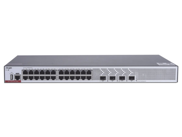 Switch de Acceso Administrado Ruijie de capa 3 eléctrica RG-CS83-24GT4XS-PD, 24 Puertos 10/100/1000Base-T PoE, 4 puertos SFP+.
