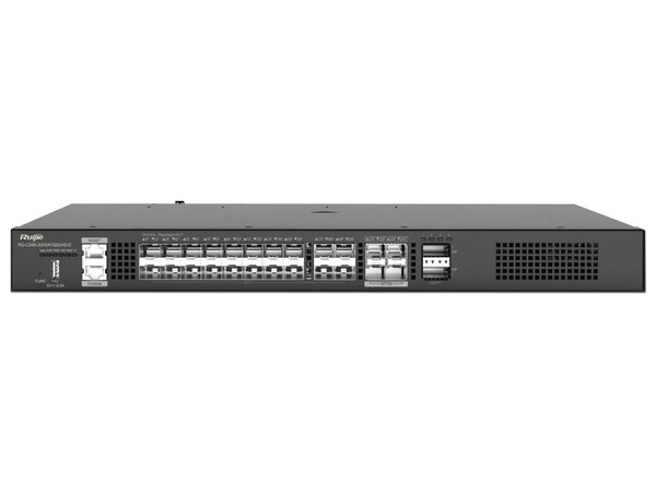 Switch Conmutador de agregación/núcleo Ruijie de capa 3 RG-CS86-20XS4VS2QXS-D, con administración en la nube, 20 puertos SFP+, 4 puertos SFP28, 2 puertos QSFP+.