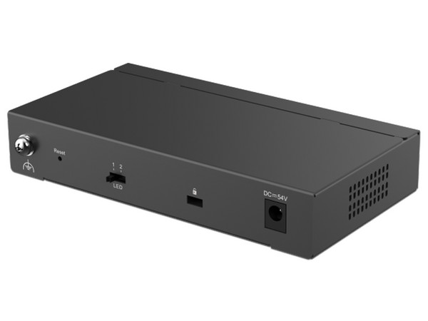 Switch Administrable Ruijie RG-ES206GS-P, 6 puertos Gigabit Ethernet, PoE, SFP, gestión gratuita desde la nube.