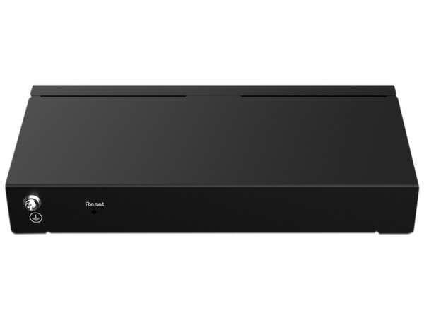Switch Ruijie RG-ES208GC de 8 puertos Gigabit 10/100/1000, Color Negro.