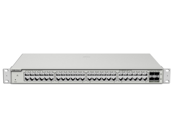 Switch Administrable Gigabit Capa 3 de 48 puertos Gigabit Ethenert, 4 SFP+ para fibra 10Gb.