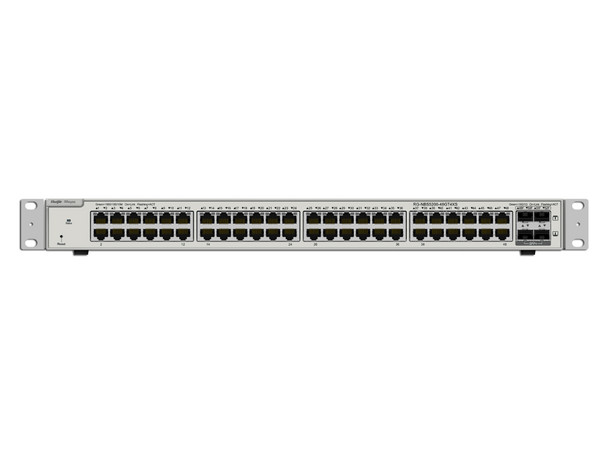 Switch Administrable Gigabit Capa 3 de 48 puertos Gigabit Ethenert, 4 SFP+ para fibra 10Gb.
