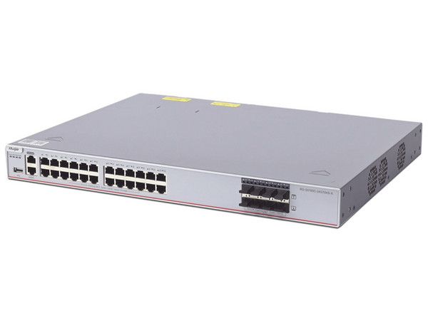 Switch Core Administrable Ruijie Capa 3 con 24 puertos Gigabit, 8 SFP+ para fibra 10Gb.