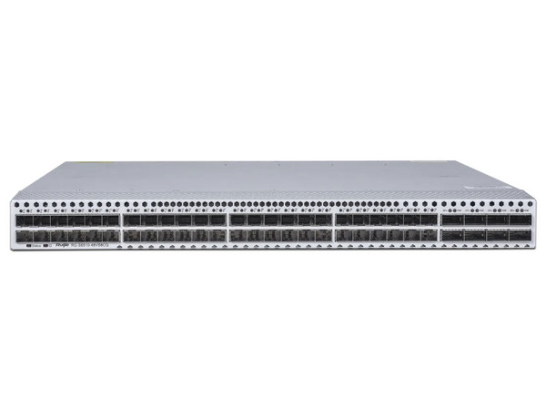 Switch Ruijie DCI Data Center RG-S6250-48XS8CQ de 48 Puertos SFP28 25G, 8 Puertos QSFP28 100G, 1 Puerto de Consola y un Puerto MGMT, Administrable Capa 3.