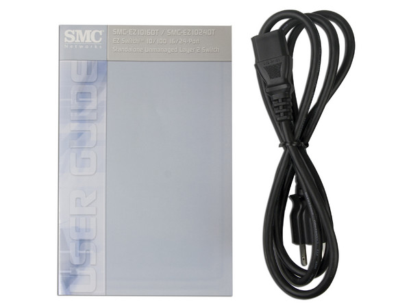 Switch EZNET-16SW SMC de 16-puertos para montaje en rack de velocidad dual 10/100