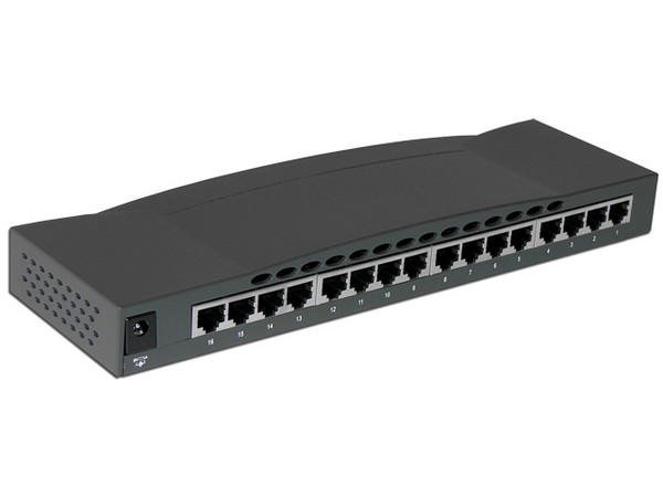 Switch SMC de 16Puertos Full-Duplex Auto MDI/MDX