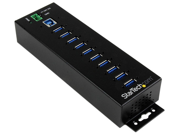 Hub Industrial StarTech HB30A10AME, 10 puertos USB 3.0.