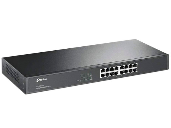 Switch Smart TP-Link TL- SG23218 de 16 puertos RJ-45 10/100/1000 Mbps.