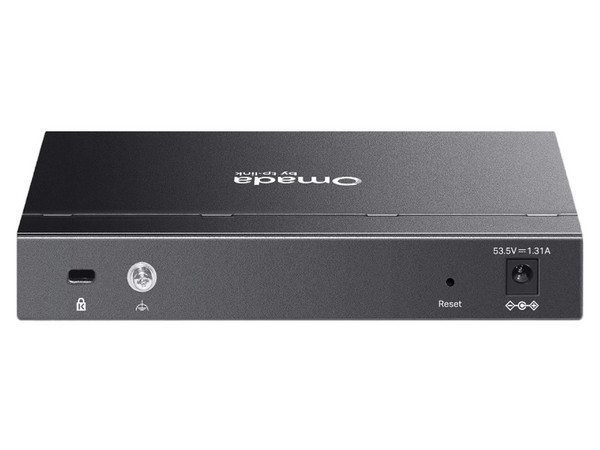 Switch TP-Link Omada ES208GP de 8 puertos 10/100/1000Mbps PoE+, Administrable, 64W. Color Negro.