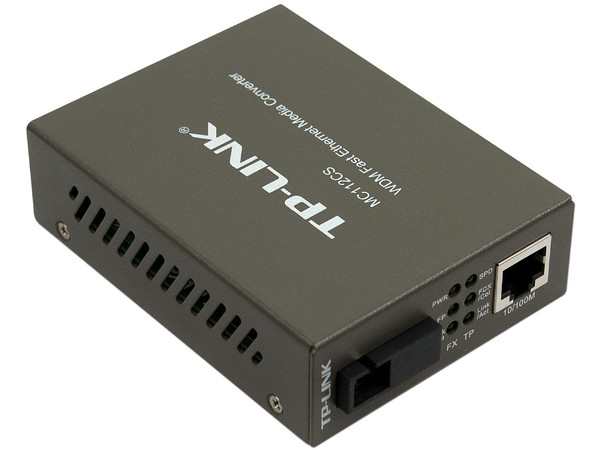 Convertidor Multimedia TP-Link WDM de 10/100 Mbps.