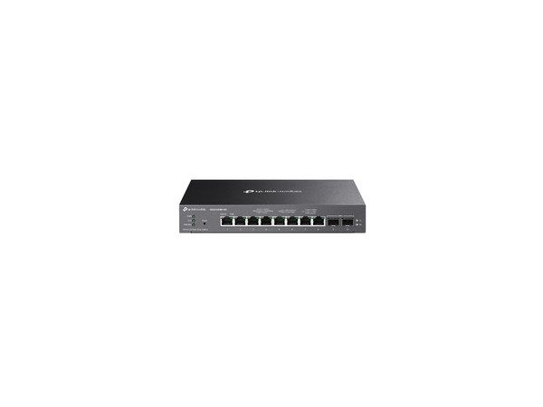 Switch, TP-Link, SG2210XMP-M2 8 Puertos 2.5G Ethernet 100/1000/2500 8x PoE+ 160W, 2 Puertos SFP+, 80 Gbit/s, Administrado.
