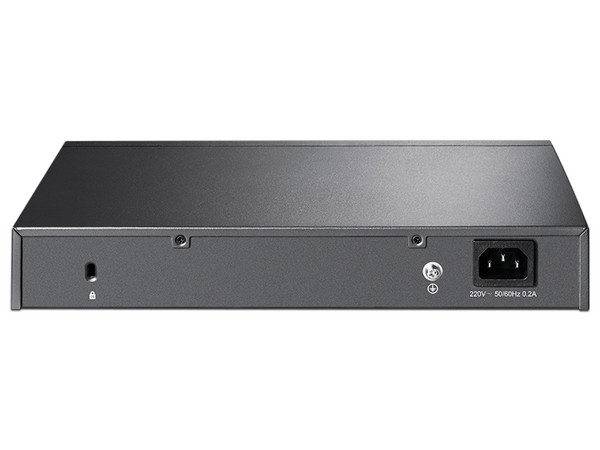 Switch TP-Link  Gigabit, 8 Puertos, L2 Administrable, con 2 SFP.
