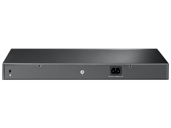 SwitchTP-Link JetStream TL-SG3210XHP-M2 Dispositivo de red gestionado L2+, 2.5G Ethernet (100/1000/2500), soporte para Energía sobre Ethernet (PoE), diseño de 1U, color negro