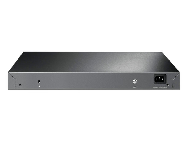 Switch TP-LINK Jetstream Administrable de 48 Puertos PoE+ 10/100/1000 Mbps RJ45 y 4 Puertos 10GE SFP+ L2+. Compatible con OMADA SDN
