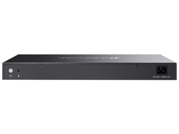 Switch TP-LINK SG5452X de 48 puertos 10/100/1000Mbps, 4 Ranuras SFP+ de 10Gbps, Administrable L3, Para Montaje en Rack, Color Negro.