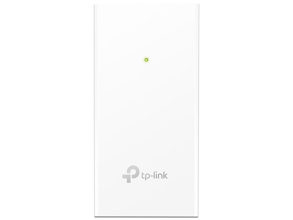 Adaptador PoE pasivo TP-Link de 48 V, color blanco.