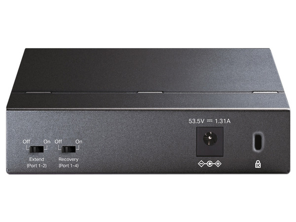 Switch No Administrable TP-Link TL-SG1005P V6.0, 5 Puertos RJ45 10/100/1000 Mbps, No Administrable. Color Negro.