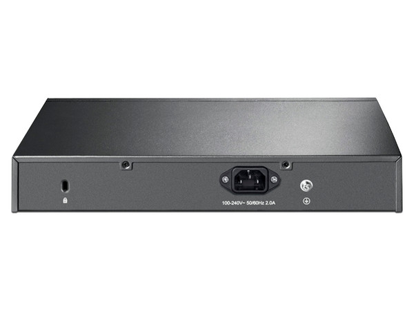 Switch TP-Link Easy Smart de 16 Puertos Gigabit LAN 10/100/1000Mbps y 8 Puertos PoE+.