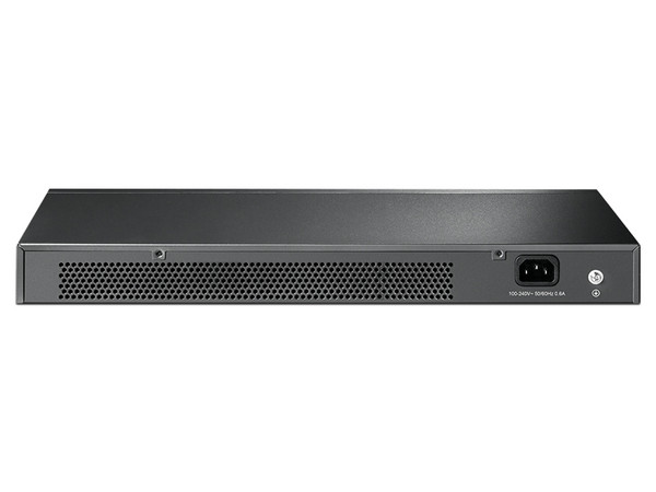 Switch No Administrable TP-LINK TL-SG1024 V16.4, 24 Puertos RJ-45 1000 Mbps, 8000 Entradas Mac, 48 Gbit/s, Rack 1U. Color Negro.