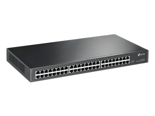 Switch Gigabit TP-Link TL-SG1048 de 48 puertos 10/100/1000 Mbps.