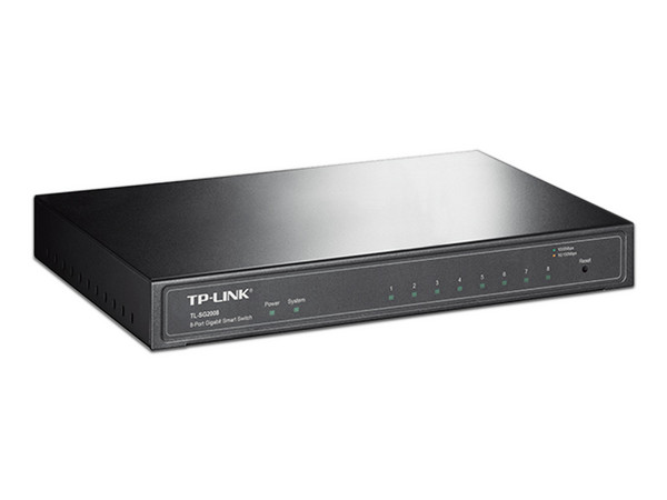 Switch TP-LINK TL-SG2008 de 8 Puertos, 10/100/1000 Mbps.