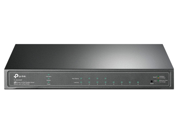 Switch TP Link TL-SG2008P administrable 4 puertos PoE, 4 puertos Gigabit,