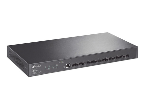 Switch Administrado JetStream TP-Link TL-SX3016F de 16 puertos SFP+ 10GE, L2 y L2+.