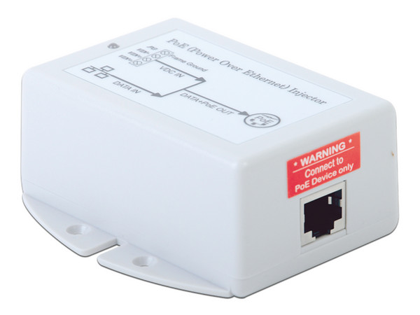 Inyector de corriente Tycon System Para Aplicación solar de 1 puerto Ethernet, 10/100/1000 Mbps, PoE.