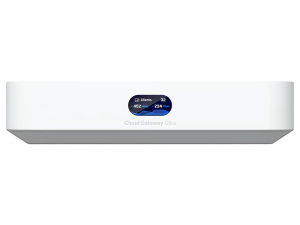 UniFi Cloud Gateway Router Multi WAN Con Balanceo Y Failover, Administra Hasta 30 Dispositivos, 1 Puerto WAN 2.5 GbE, 4 Puertos LAN Gigabit.