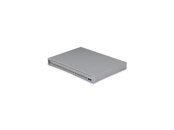 UniFi Switch Pro Max 24 POE, 24 puertos (8x POE++ 2.5GbE, 16x GbE POE+), 2x SFP+ 10G, 400W, pantalla táctil.