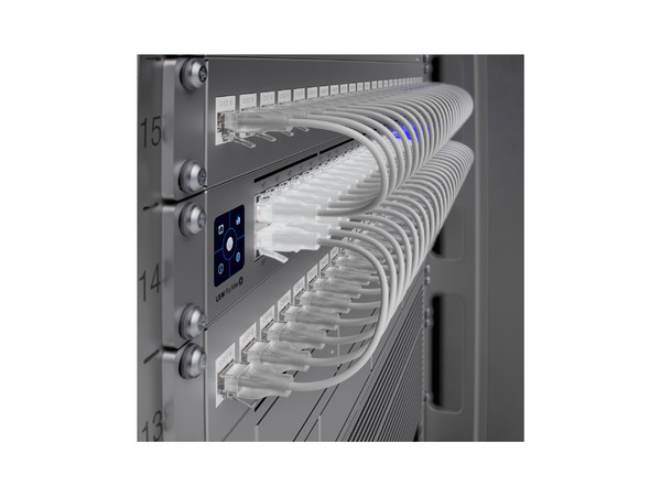 Switch Ubiquiti USW-PRO-MAX-48-POE de 48 Puertos RJ-45 10/100/1000 Mbps, Color Gris.