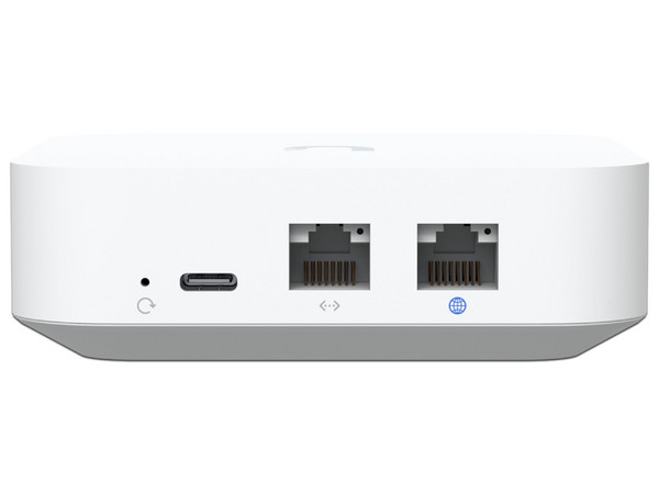 Consola UniFi Express Gateway UBIQUITI UXG-Lite con 1 puerto WAN RJ45 y 1 puerto LAN RJ45