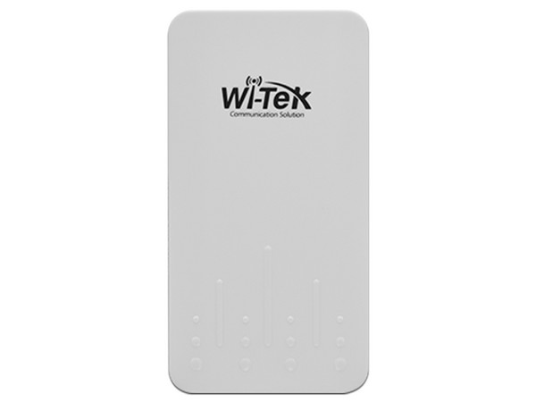Switch PoE Wi-Tek WI-PE41E-O para exterior de 4 puertos Gigabit PoE af/at, IP65. Color Blanco.