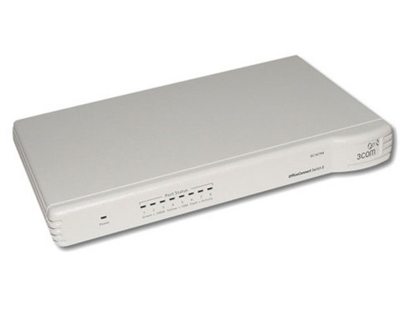 Switch 3Com® OfficeConnect® de 8 puertos