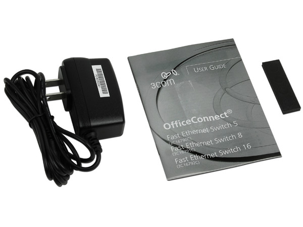 Switch OfficeConect 3Com de 8 Puertos, 10/100 Mbps