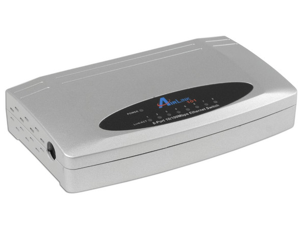 Switch AirLink 101 de 8 Puertos 10/100Mbps