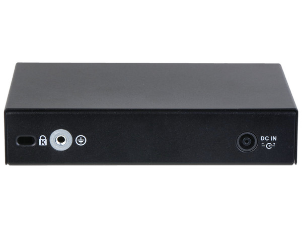 Switch Dahua DH-CS4006-4ET2ET-60, 6 Puertos PoE 10/100 Mbps, 2 Puertos Uplink, Color Negro.