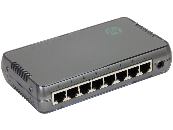 Switch HP V1405-8 de 8 Puertos 10/100 Mbps.