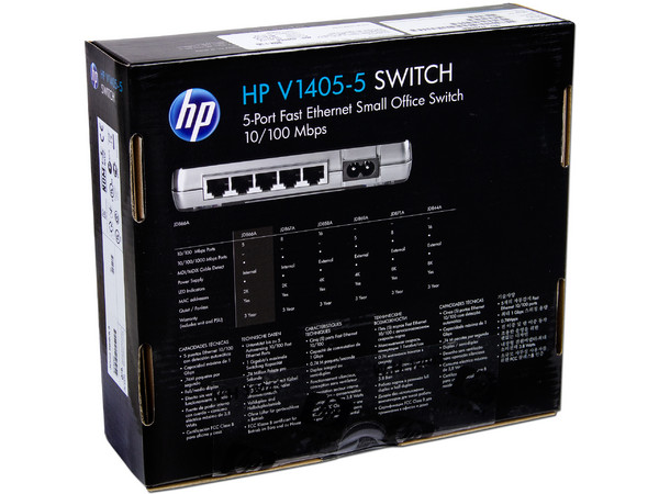 Switch HP V1405-5 de 5 Puertos 10/100 Mbps.