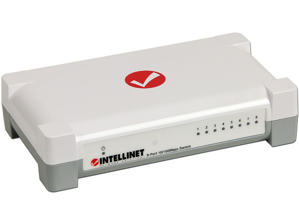 Switch INTELLINET de 8 Puertos 10/100Mbps          