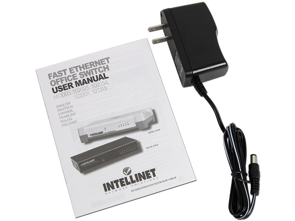 Switch INTELLINET de 8 Puertos 10/100Mbps          