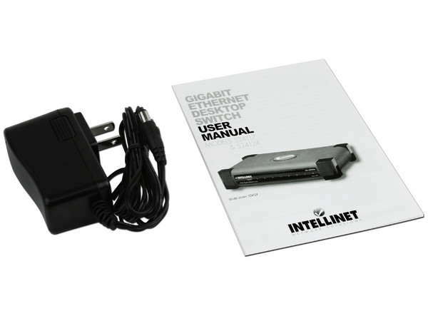 Switch INTELLINET Gigabit de 8 Puertos 10/100/1000 Mbps